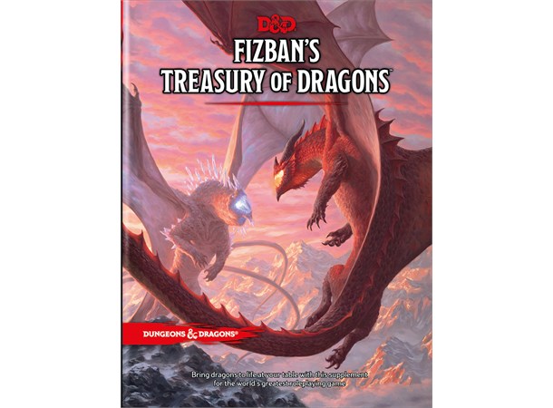 D&D Suppl. Fizbans Treasury Dragons Dungeons & Dragons Supplement